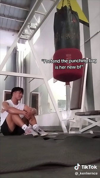 Pretend the Punching Bag is Her New Boyfriend