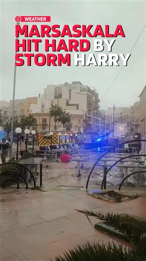 Parts of Marsaskala were hit by intense flooding as Storm Harry continued to batter the Maltese islands overnight. Footage sent to Lovin Malta shows powerful sea waves crashing over coastal roads, with water pushing deep inland and leaving streets completely flooded. The area has also been left ravaged with debris scattered across roads and pavements, making conditions even more dangerous for residents. People living in the area are being urged to avoid seaside zones and to remain indoors unless