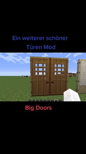 Exploring Big Doors and Gate Mods in Minecraft