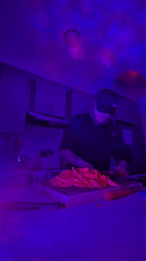 Work in the dark so your light can shine #cheflife #catering #viral #toronto #food