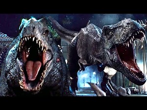 T. Rex VS Indominus Rex | Jurassic World | DINOSAUR Movie