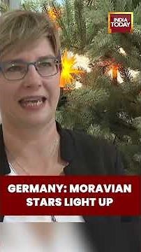 Moravian Stars Light Up Germany’s Christmas Season as Symbol of Faith and Tradition | #moravian