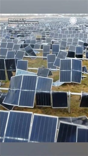 Tornado Destroys Entire Solar Farm!