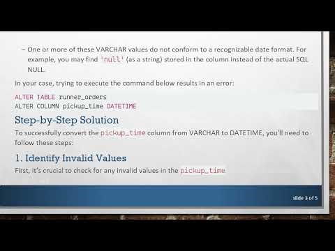 Resolving the Conversion Failed Error When Changing String Dates to DATETIME in SQL Server