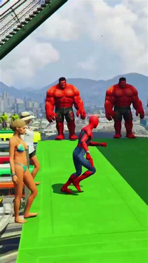 💀 SPIDER-MAN Ragdoll Scene & Big Fight in Gta5 Season no 04 #gta5 #shorts