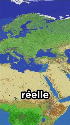 A 1:1 scale reproduction of the world in Minecraft?! #minecraft