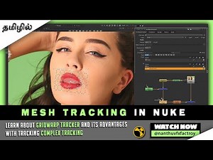 Nuke Grid warp tracker - Setup and tracking | Nuke free tutorials #CGKalvi