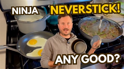 Watch Wow Check out the NeverStick coating on these pots and pans! on Amazon Live