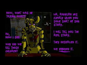 Ask Springtrap - Why Did He (In This Alternate Universe) Kill Kids?