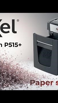 Rexel Momentum P515+ Unboxing and Presentation - paper shredder / niszczarka do papieru.