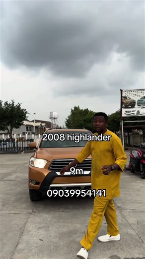 2008 Toyota Highlander for Sale - Only 9 Million Naira