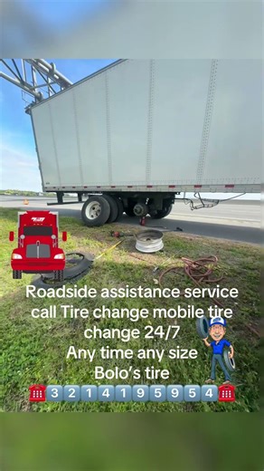 Service call for semitrailer change on the highway #mobiletirerepair #tireguy #tires #trucker #cdl