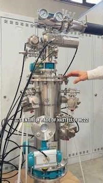 Corrosion-Resistant Vacuum Conveyor made from Hastelloy HC22 - AGIERRE #VacuumConveyor