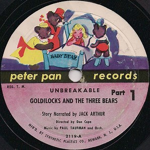Various - Goldilocks And The Three Bears / Little Red Riding Hood