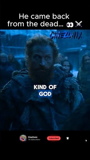 Jon Snow Returns From the Dead ⚔️ | Game of Thrones Legendary Scene