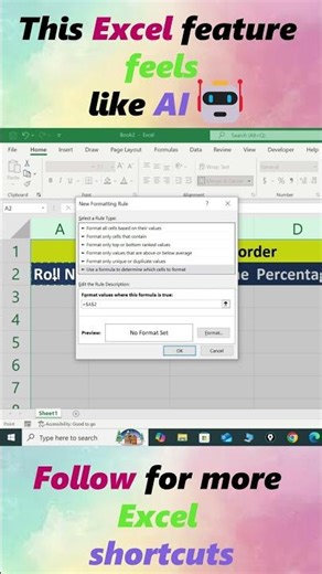 Type in Excel & Borders Appear Automatically 😱 | Excel Conditional Formatting Trick