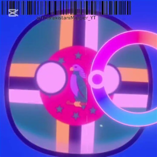 Colour Wheel Trend with Countryballs 🔥 | #shorts #foryou #viral #countryballs