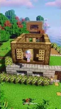 “Easy Survival Lake House in Minecraft | Simple Build Tutorial” #shorts #shorts #shortsfeed