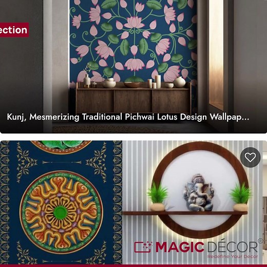 Schedule a Home Visit with our design consultant & start your décor journey with Magicdécor®, today! Book Now! 📅 ⇝ Pay Just ₹1 ⇝ Sample Overview ⇝ Material Selection ⇝ Design Assistance ⇝ Customisation Option | Magicdecor