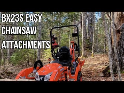 KUBOTA BX23S CHAINSAW HOLDER