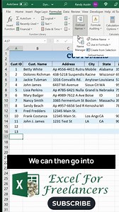 5.7K views · 36 reactions | Unlock Excel's Hidden Automation Power Learn a slick way to auto-track expanding data with dynamic name ranges—built in under a minute.  Bonus: Join our email list for free templates and insider Excel sessions every week. Join here: https://www.excelforfreelancers.com/op/be-part-of-our-excel-community | Excel For Freelancers | Facebook