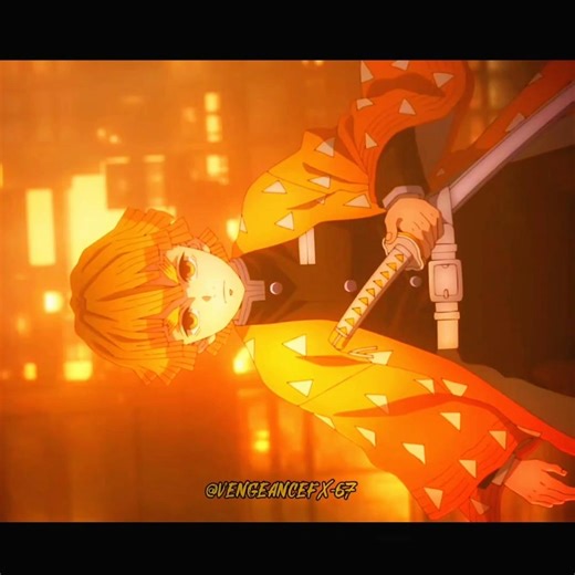 Zenitsu falling infinity castle ☠️ #demonslayer #zenitsu #infinitycastle