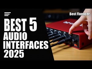 "Top 5 Audio Interfaces of 2025 – Studio Quality, Pro Performance!"