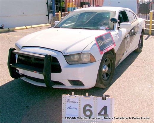 2013 DODGE CHARGER POLICE SEDAN 117,853 MILES