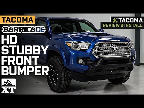 2016-2022 Tacoma Barricade HD Stubby Front Bumper Review & Install