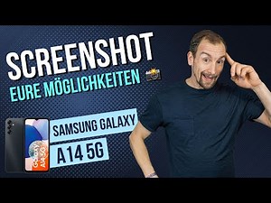 Samsung Galaxy A14 - Screenshot erstellen • 📱 • 📸 • 🏞 • Anleitung | Tutorial