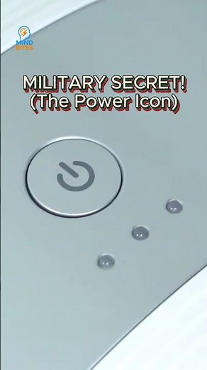 🤯 The Power Button Secret: Why It’s a Line and a Circle #facts #shorts