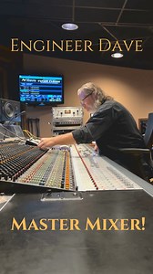 11K views · 321 reactions | Engineer and Instructor Dave is a Master Mix engineer, with many years of experience! #audioengineering #audioengineer #musictech #mixing #music #school #recordingstudio #analog #digitalaudio #AMSneve #rockvillemaryland | Omega Recording Studios | Facebook