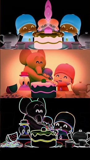 🍪 POCOYO in ENGLISH - Elly's Tea Party 🍪 effects sponsored by Klasky Csupo 2001🍵☕