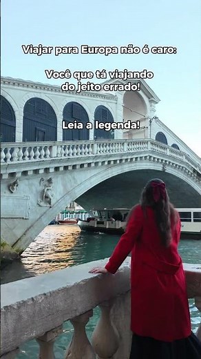Viajar para a Europa não é caro...