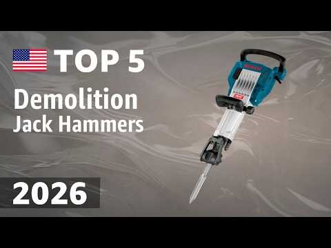 TOP—5. Best Demolition Jack Hammers 2026