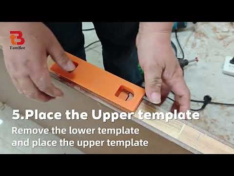 TamBee Hidden Door Hinge Installation with Template: Step-by-Step Guide