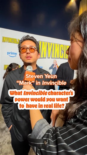 cast and crew of Invincible Season 3 tell us what Invincible character's superpower they want to have in real life ?: @nanllili | APOP