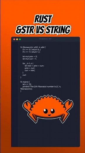&str vs String in Rust (when to use each)