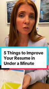 74K views · 1.2K reactions | 5 Tips to Improve Your Resume...