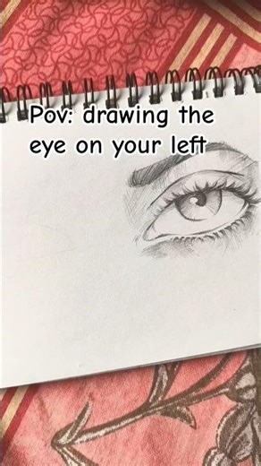 please tell me how to draw the left eye 😭 #drawing #eye #relatable