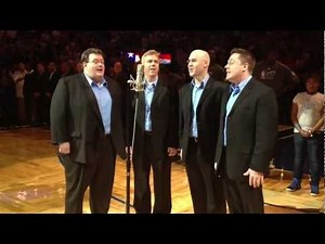 The National Anthem sung by "Lunch Break"