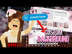 How to CHANGE YOUR ROBLOX BACKGROUND THEME using Stylish