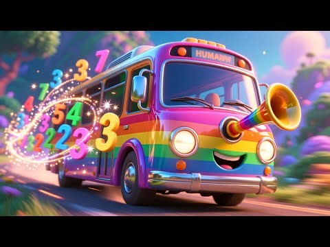 Baby’s Family Bus Ride 🚌💛 | Fun Nursery Rhymes & Learning Adventure for Toddlers