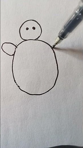 easy drawing how to draw a turtle with easy steps #foryou #simpledrawing #please subscribe