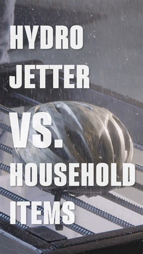 If our water jetter can cut through all of this, imagine what it can do to your clogs. | Roto-Rooter