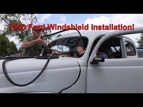 1940 Ford Windshield Installation & Progress on the Apache!