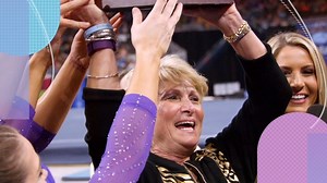 D-D Breaux spent 43 seasons as the head coach of LSU Gymnastics, the longest tenured coach of any sport in Southeastern Conference history. She is an absolute legend 🙌 | SEC Network