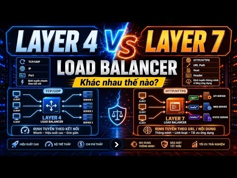 Layer 4 vs Layer 7 Load Balancer: Khác nhau thế nào?