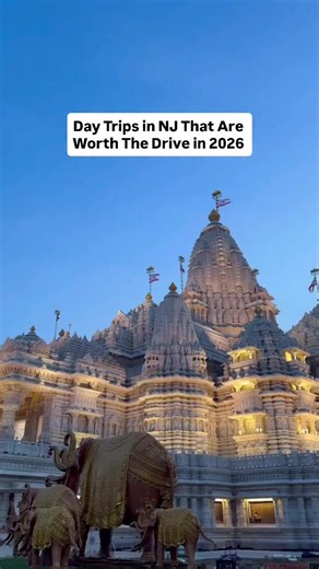 🗺️ 2026 NEW JERSEY BUCKET LIST of things to do in NJ every season with your kids!🗺️ From lush gardens to thrilling adventures, these must-visit spots are perfect for making unforgettable memories! Which one are you checking off first in 2026? Tag your adventure buddy & start planning! 🫶 📍 Duke Farms 🌿 FREE • Open year-round (days vary) Bike, hike, and explore tropical indoor gardens. 📍 Crystal Springs Resort 🌟 Open year-round Luxe vibes with pools, dining, and stunning views. 📍 BAPS Shri