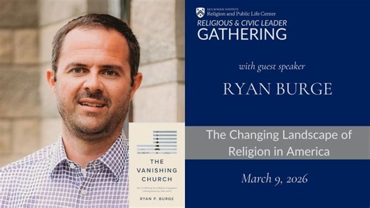 The Changing Landscape of Religion in America | Boniuk Institute
